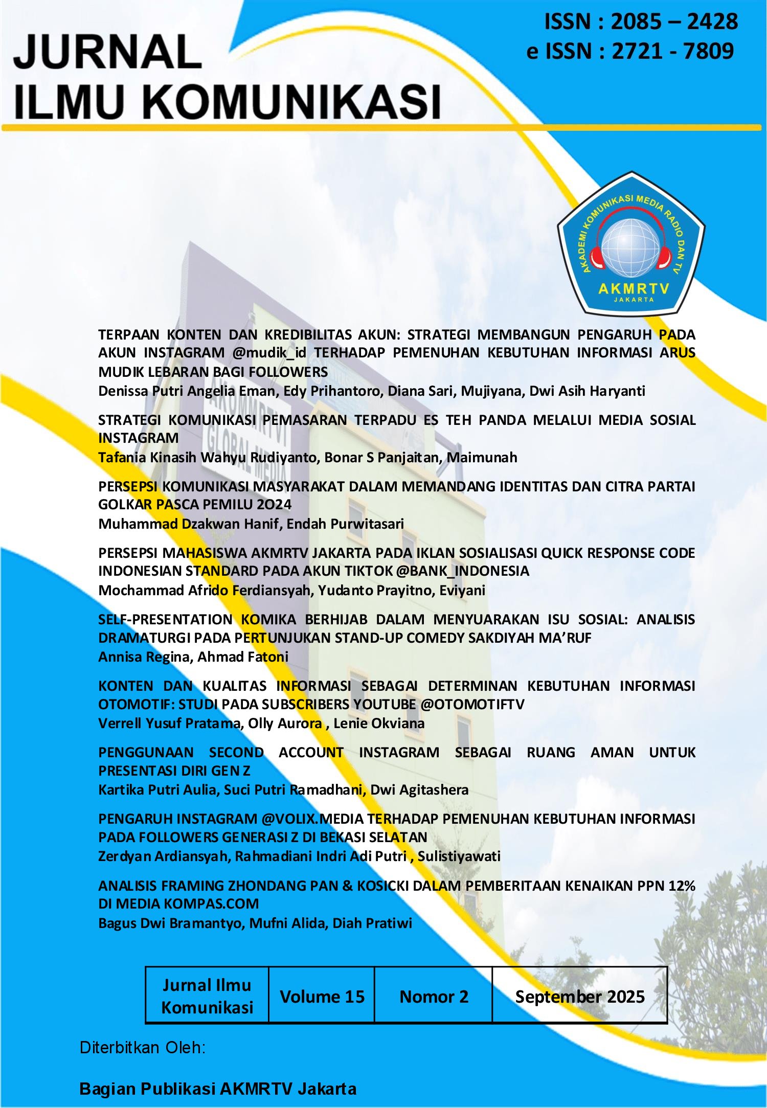 View Vol. 15 No. 2 (2025)